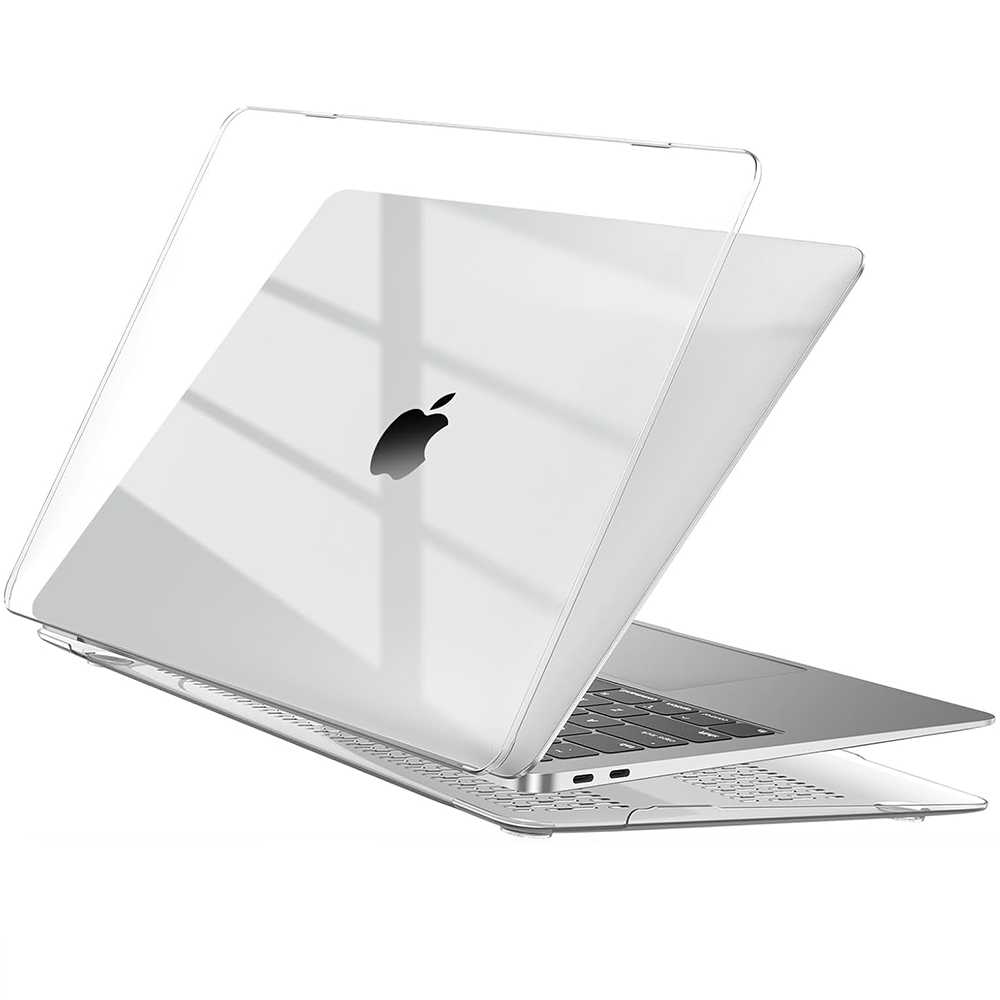 Hard Shell-Clear Laptop Protector Compatible with MacBook Air 13 Inch